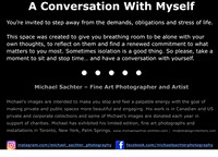 Intention of A Conversation With Myself for CONTACT