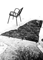 A conversation with myself CONTACT v1 50 x 70 BW