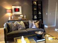 Model Home Living Room_ Red Centrifuge Image